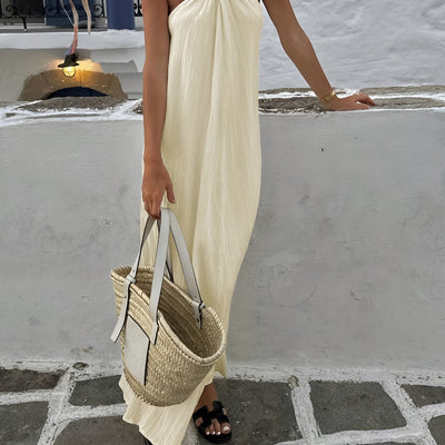 Claire™ | Robe de plage fluide dos nu