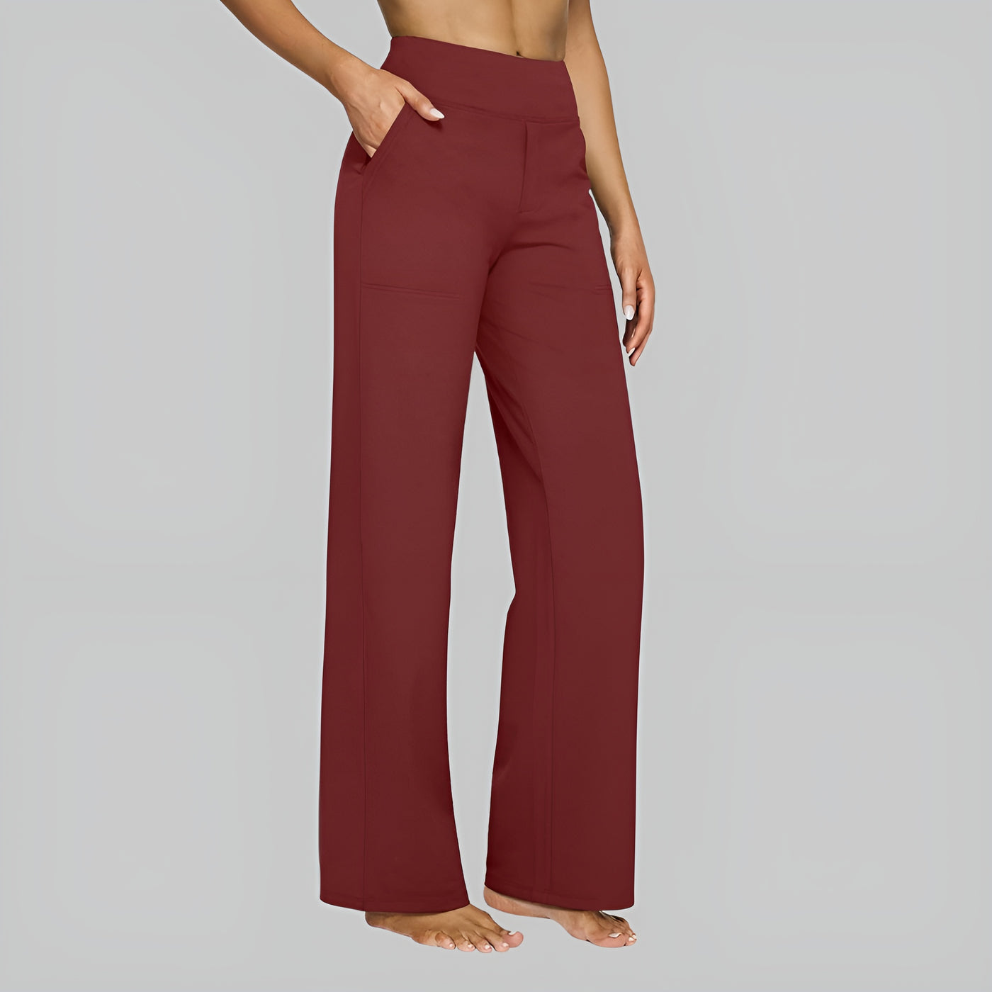 Amélie™ | Pantalon élégant en jersey doux