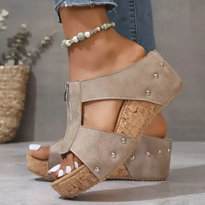 Cerise™ | Sandales Orthopédiques Élégantes