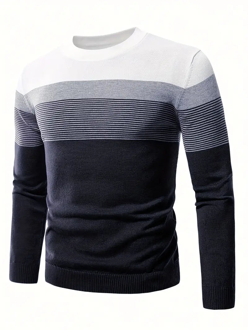 Axel™ | Pull en maille rayée