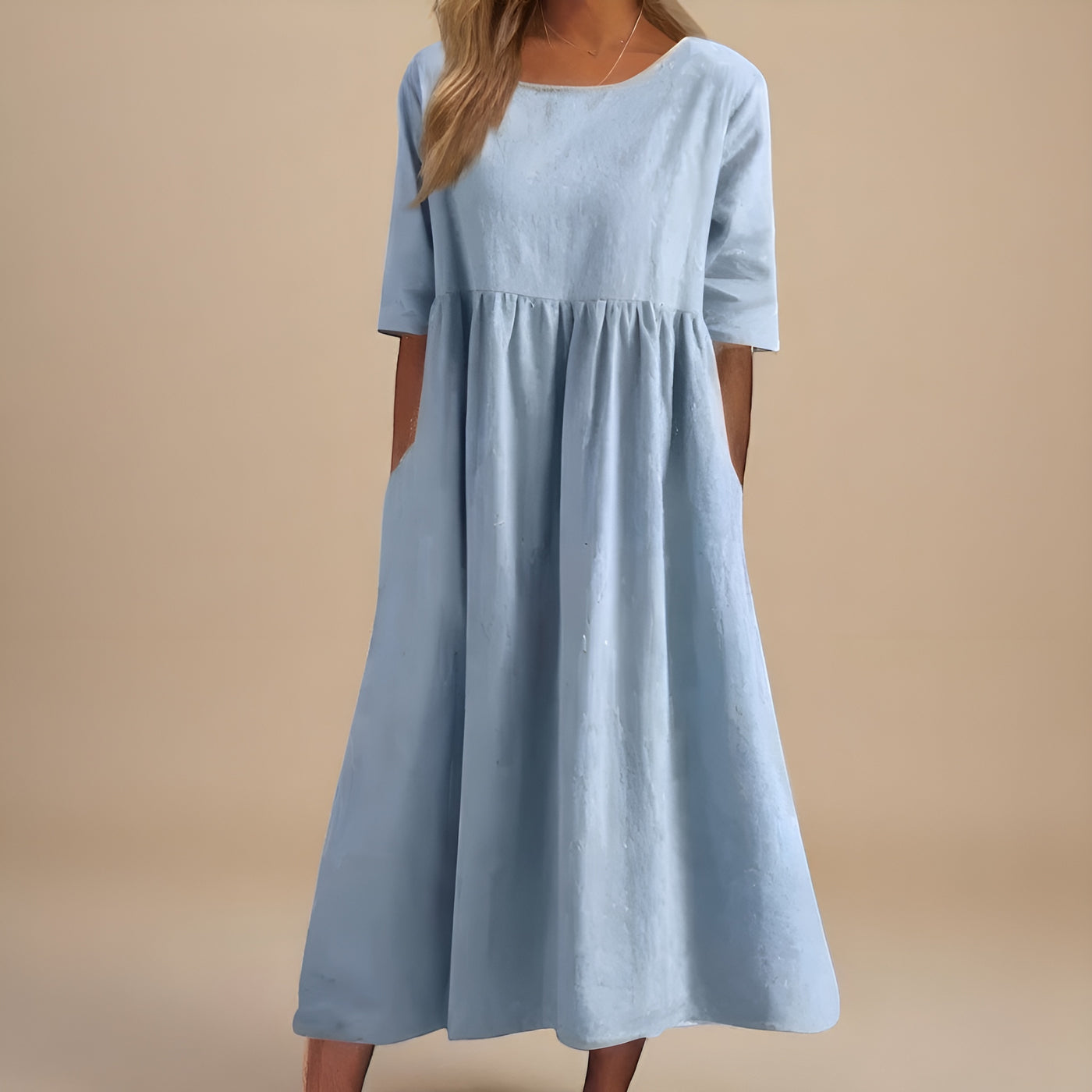 Ysoline™ | Robe flatteuse en coton