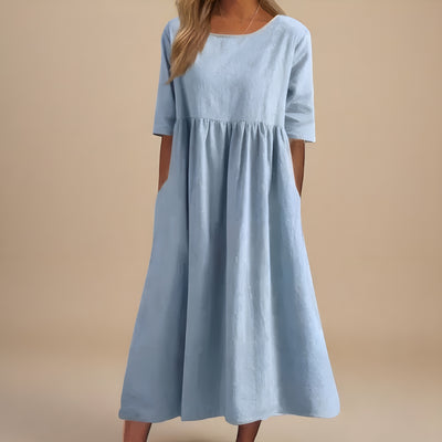 Ysoline™ | Robe flatteuse en coton
