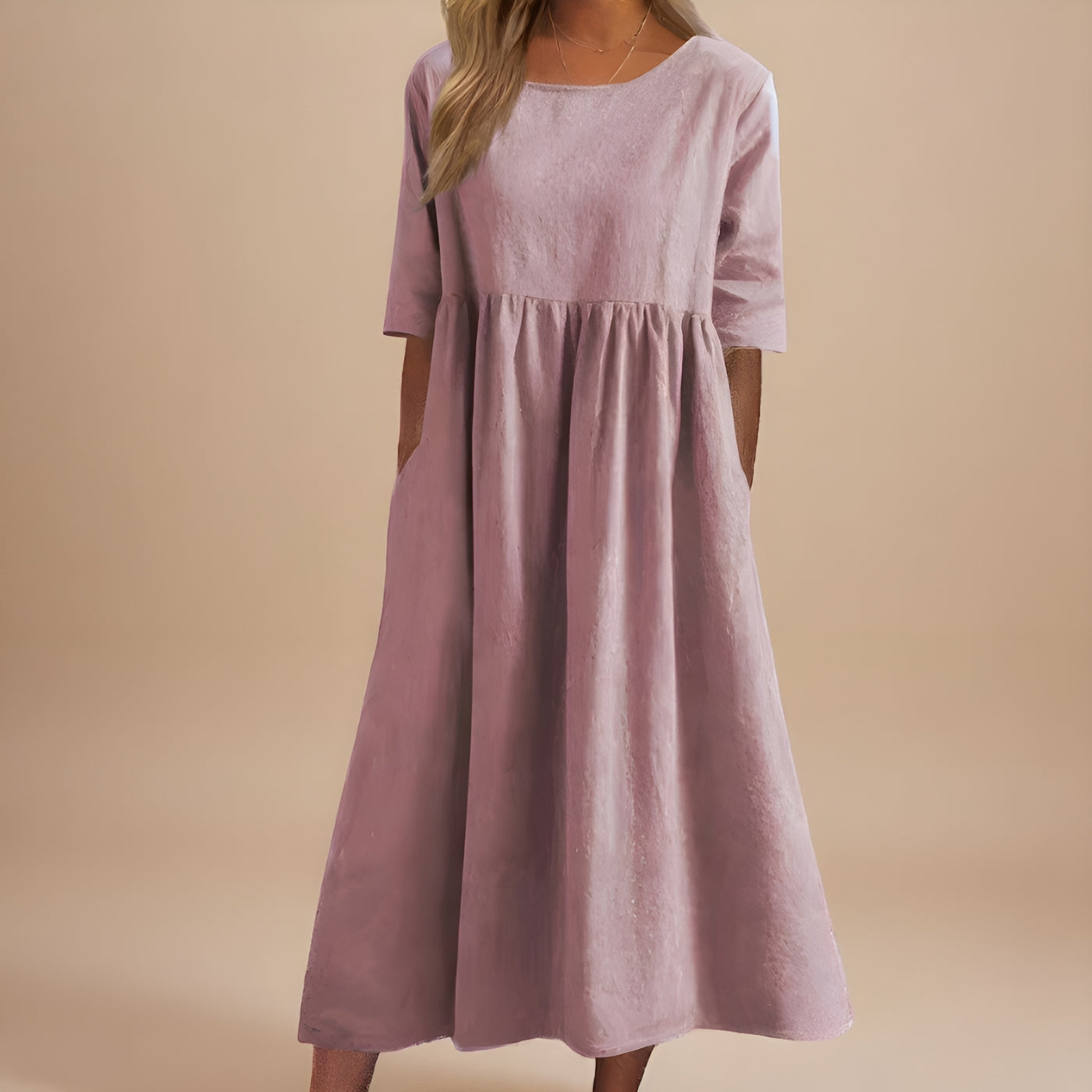 Ysoline™ | Robe flatteuse en coton