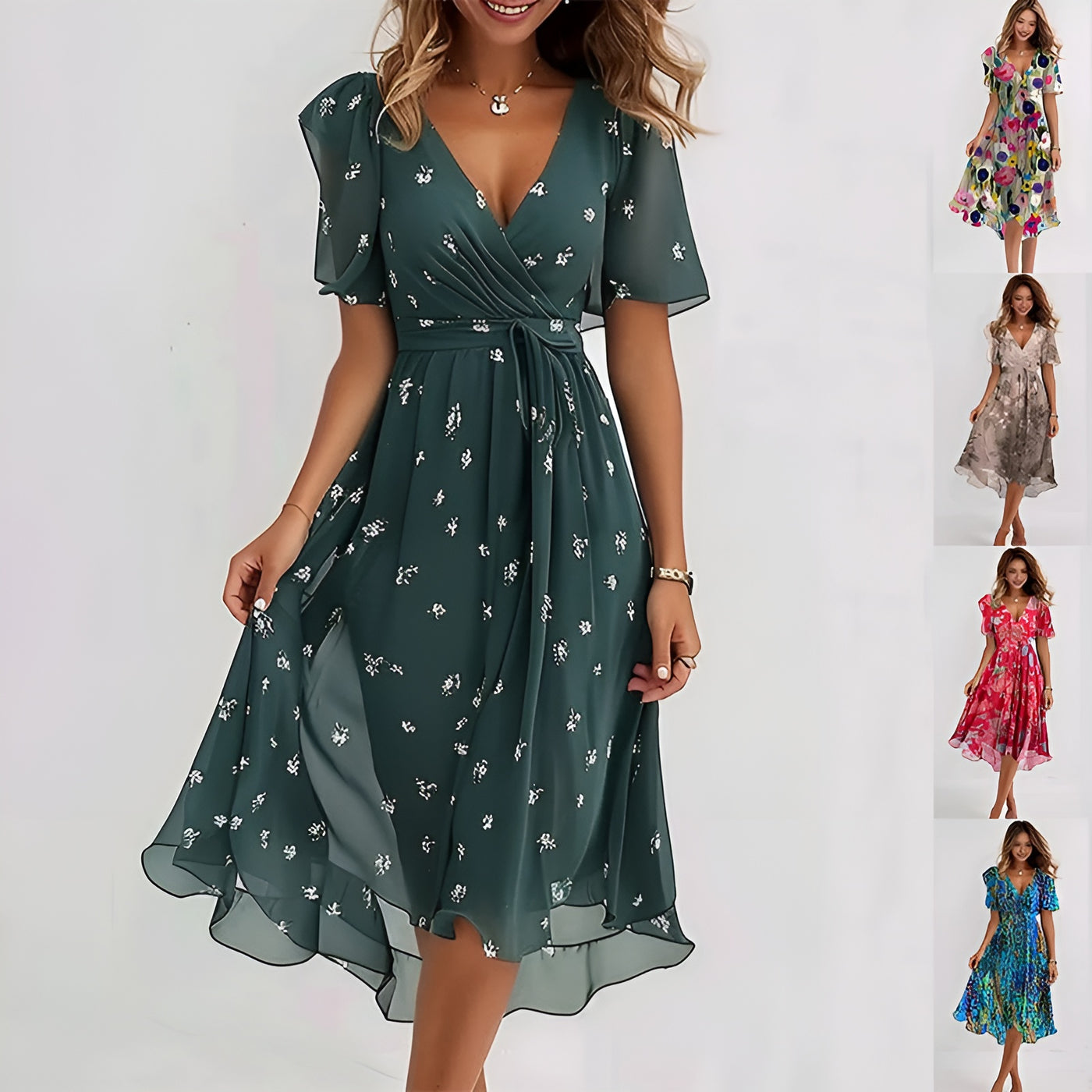 Aurélie™ | Robe d'Été Élégante