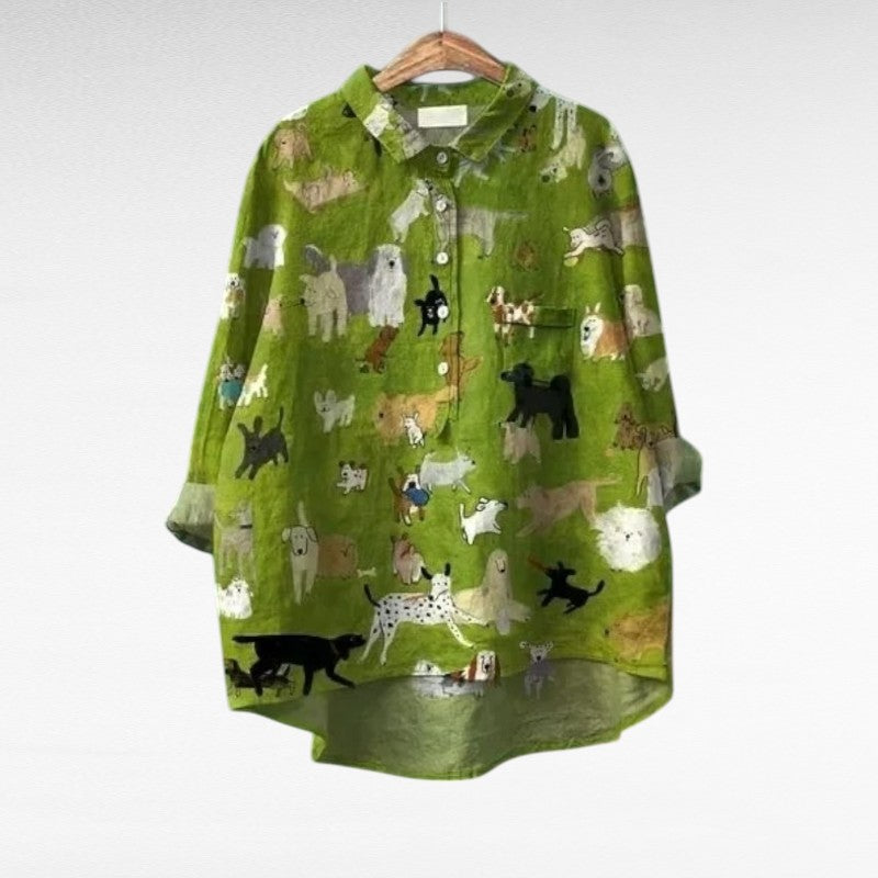 Félicie™ | Modna Vintage Bluzka