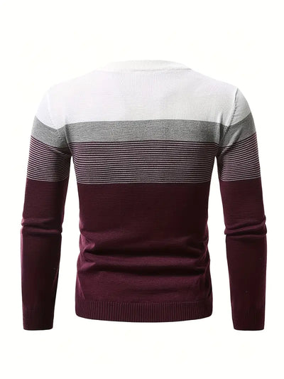 Axel™ | Pull en maille rayée
