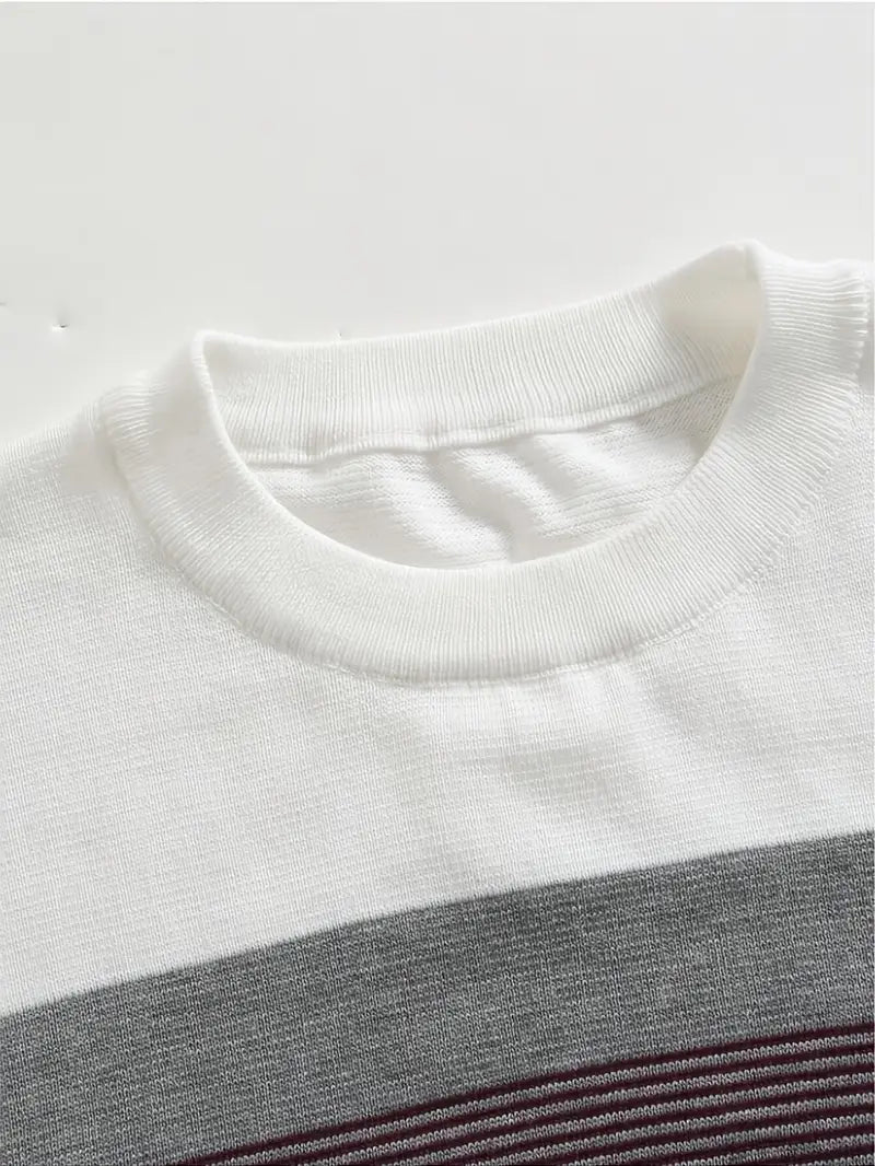 Axel™ | Pull en maille rayée