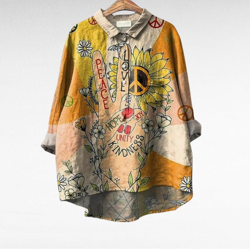 Eléa™ | Modna Vintage Bluzka