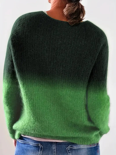 Linnea™ | Pull tricoté Ombre