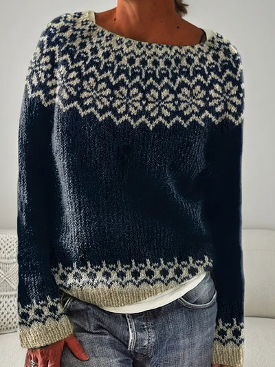 Lina™ | Pull aztèque confortable