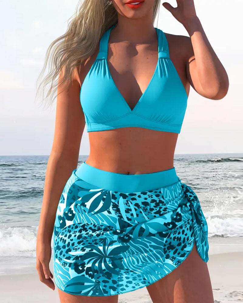Violette™ | Bikini Deux Pièces avec Jupe