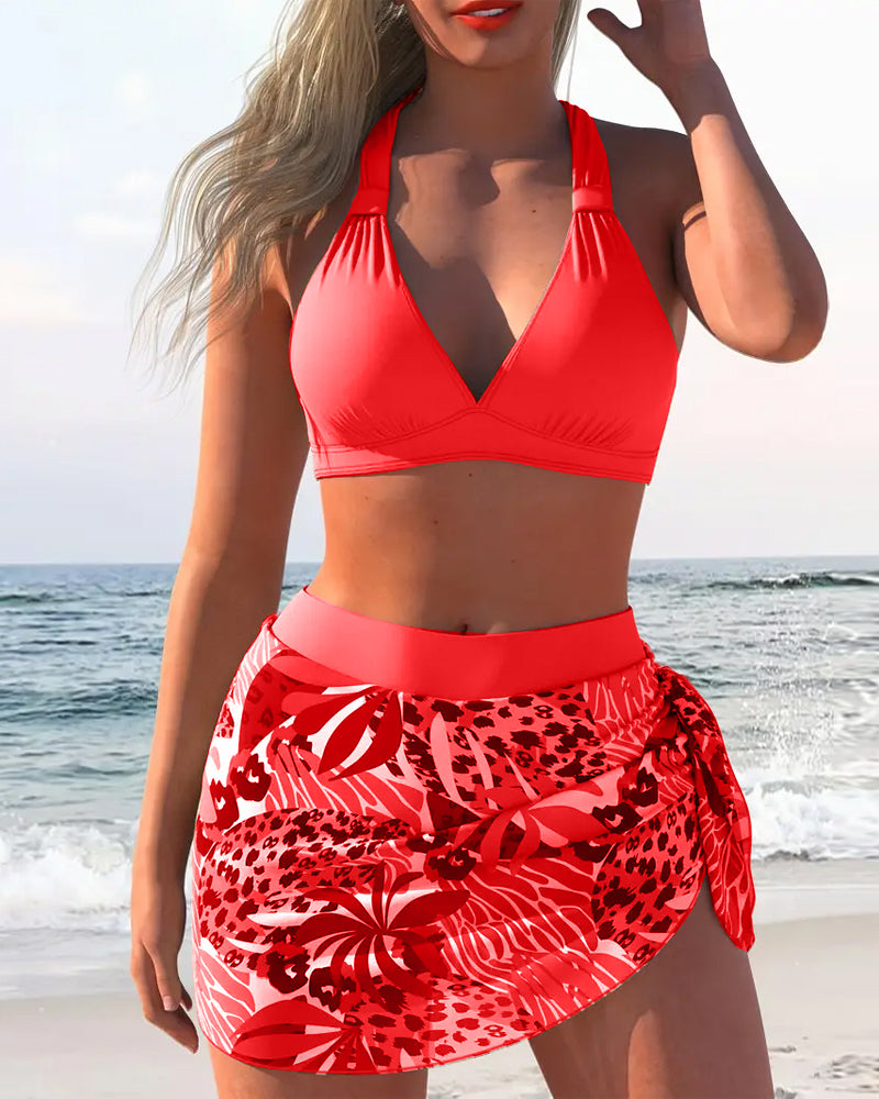 Violette™ | Bikini Deux Pièces avec Jupe