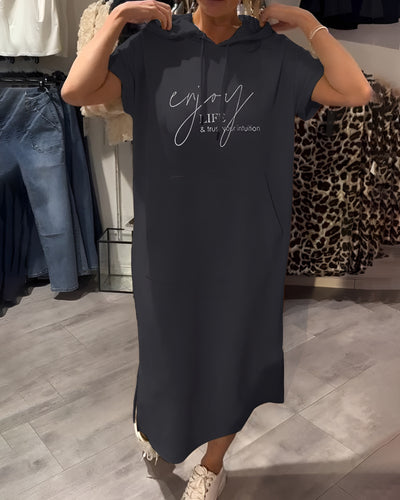 Léonie™ | Robe à capuche décontractée