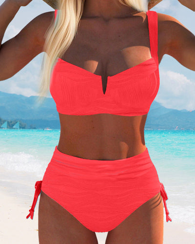 Capucine™ | Bikini Taille Haute Chic