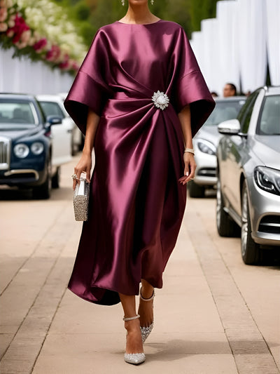Juliette™ | Robe longue élégante en satin