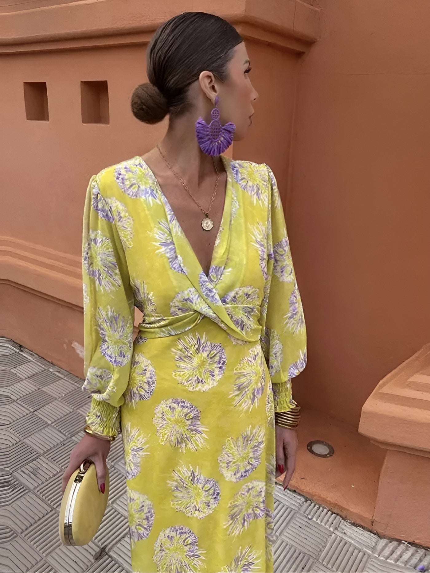 Léopoldine™ | Abito Estivo Floreale