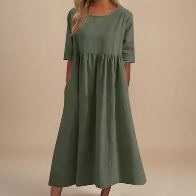 Ysoline™ | Robe flatteuse en coton