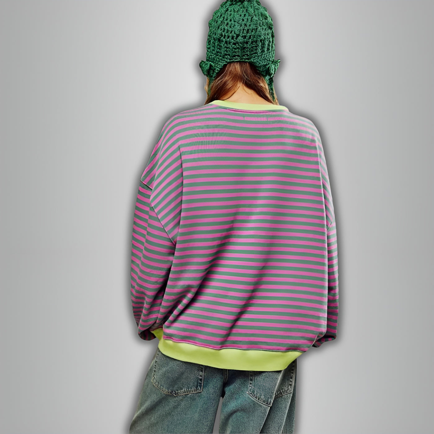 Bérénice™ | Pull oversize rayé