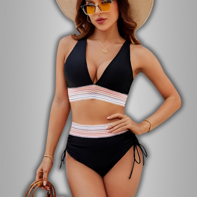 Océane™ | Ensemble bikini taille haute gainant
