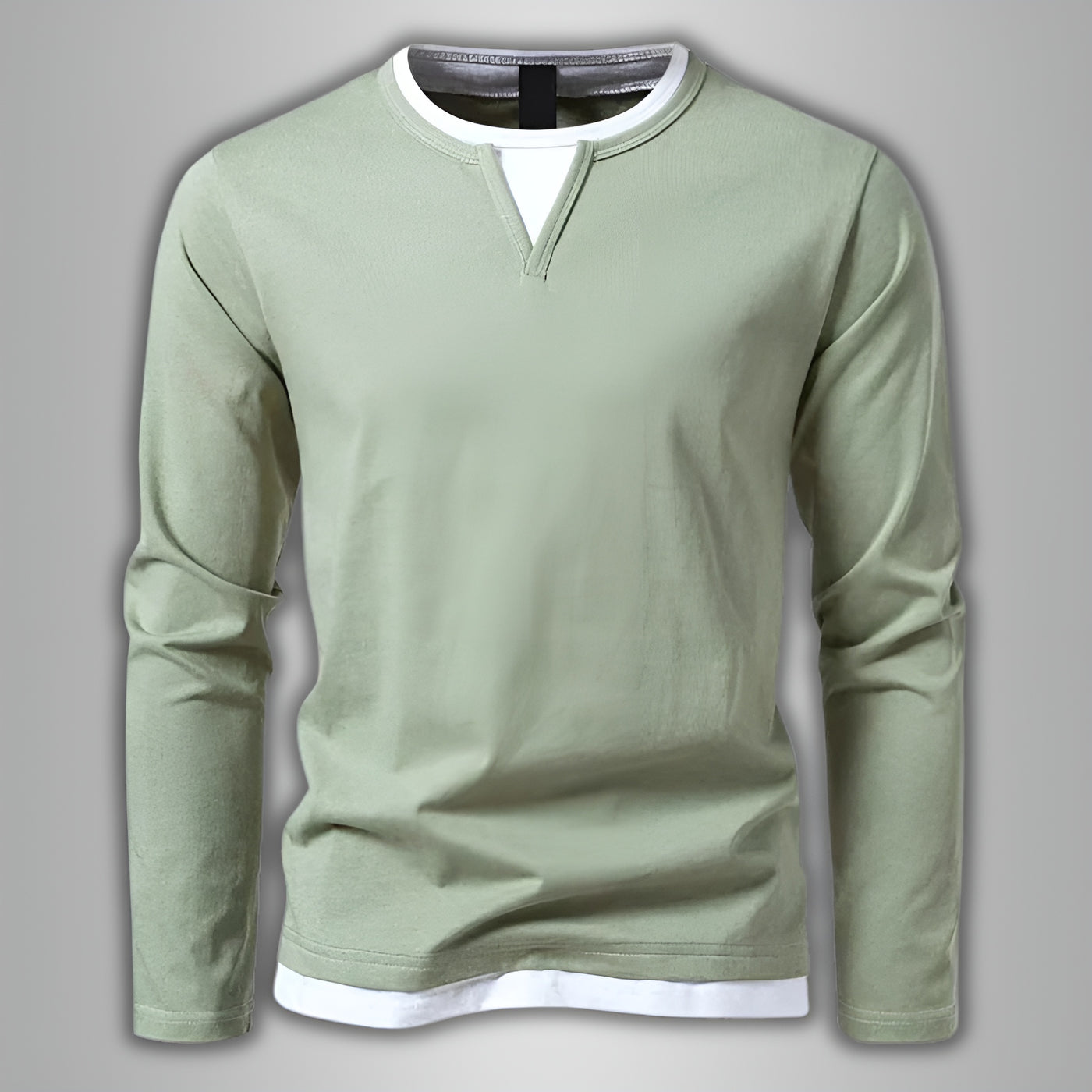 Benjamin™ | T-shirt à manches longues peigné de qualité supérieure