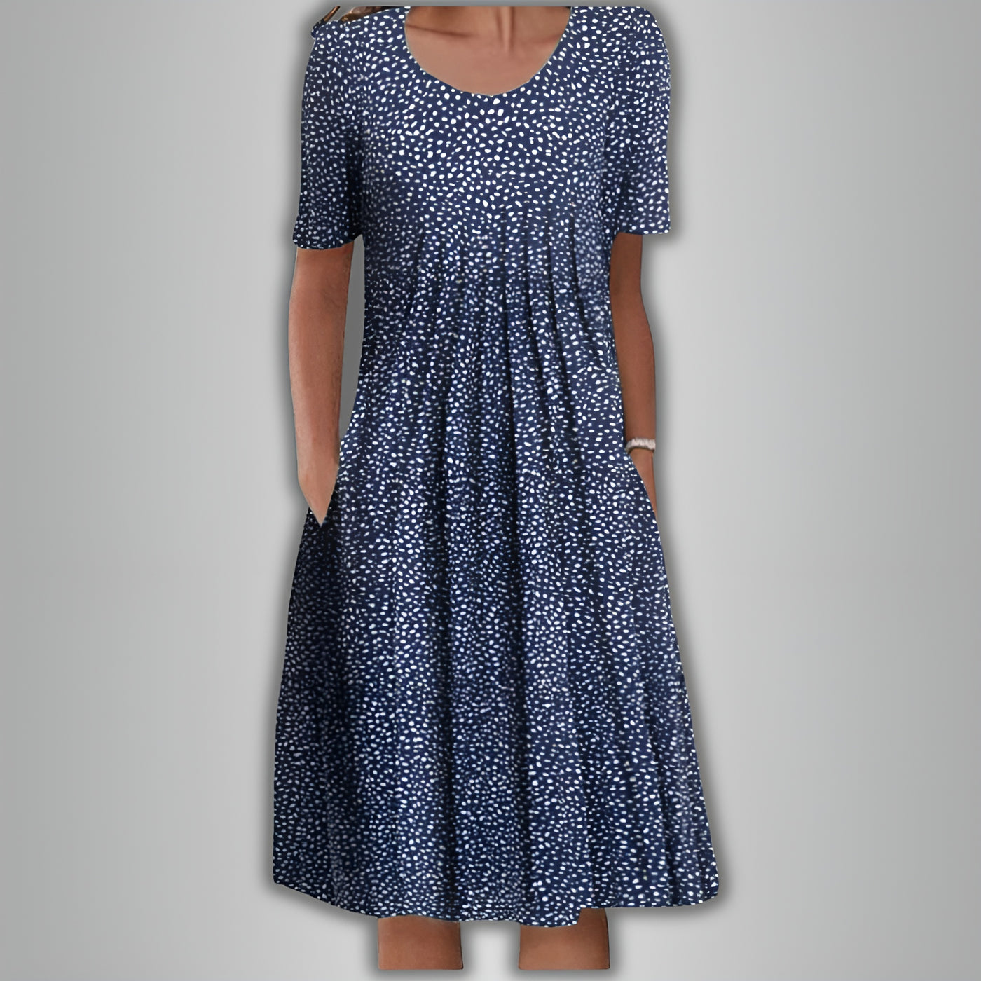 Livia™ | Robe fleurie élégante et décontractée avec poches