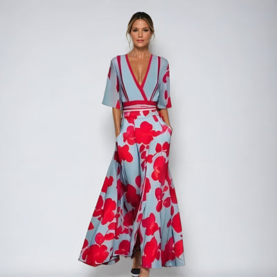 Emmanuelle™ | Robe fleurie intemporelle