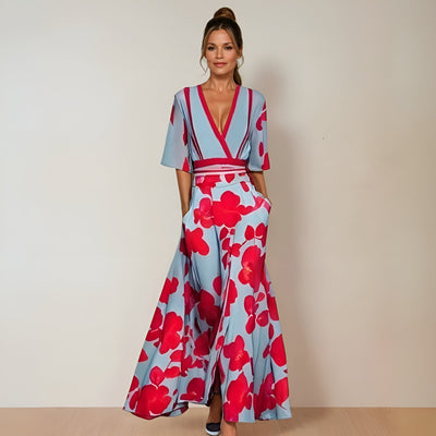 Emmanuelle™ | Robe fleurie intemporelle