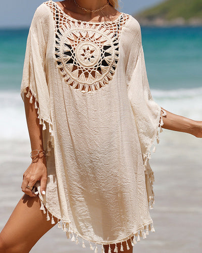Jeanne™ | Paréo de Plage à Pompons