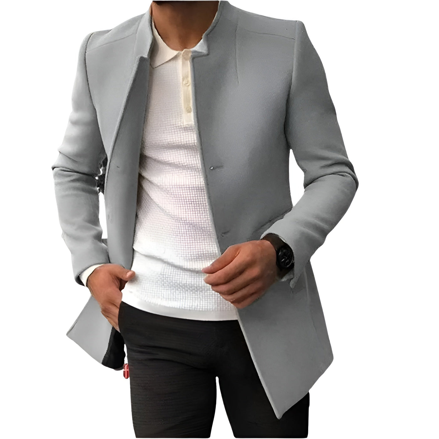 Peter™ | Manteau de laine élégant pour hommes