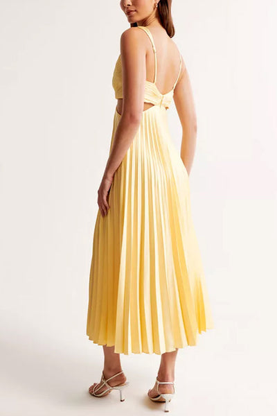 Kalys™ | Robe Longue Plissée Élégante
