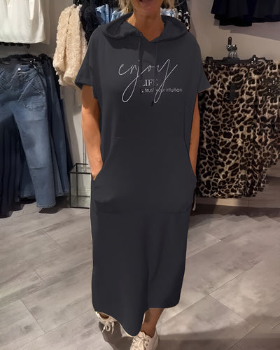 Léonie™ | Robe à capuche décontractée