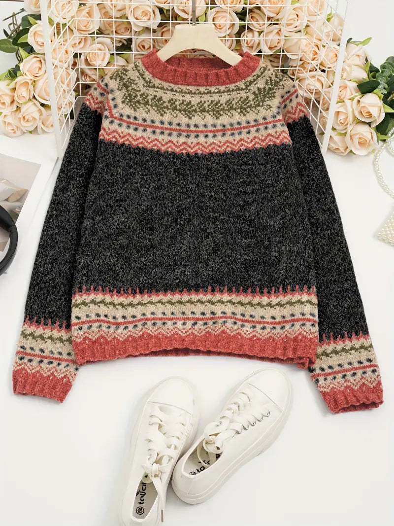 Freja™ | Pull Bohemian Fluffy