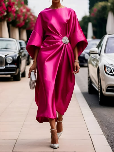 Juliette™ | Robe longue élégante en satin