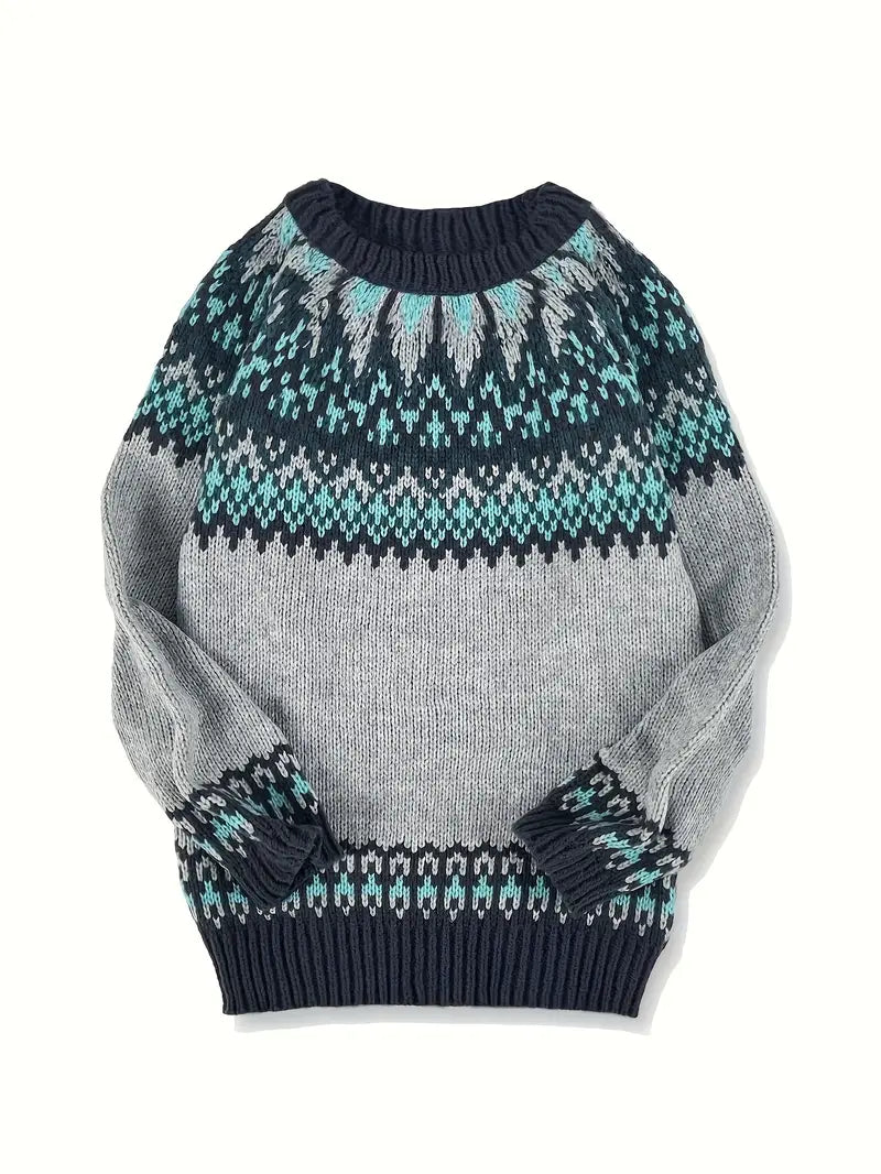Tilda™ | Pull à motifs géométriques