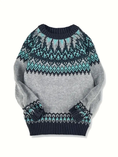 Tilda™ | Pull à motifs géométriques
