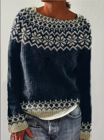 Lina™ | Pull aztèque confortable