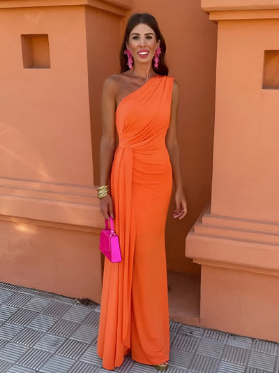 Iris™ | Robe longue asymétrique