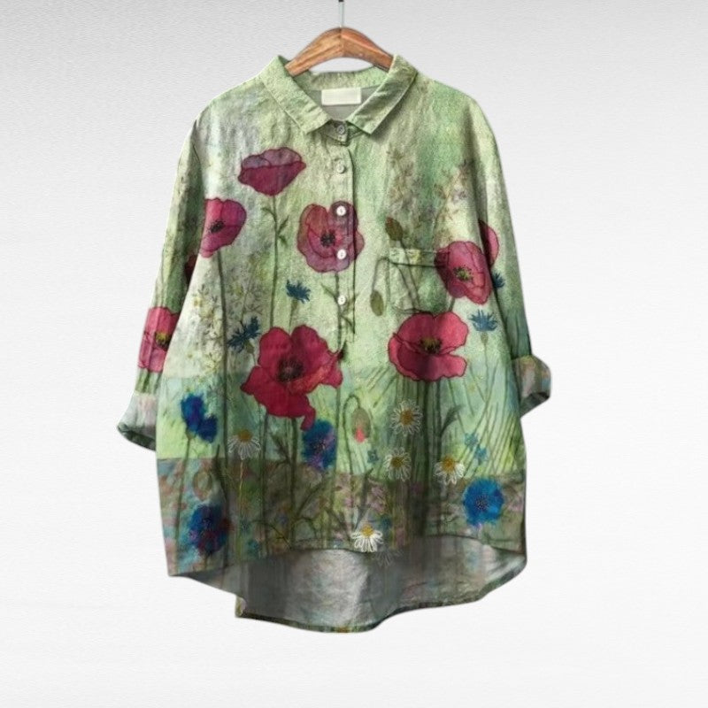 Norah™ | Modna Vintage Bluzka