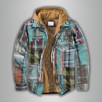 Didier™ | Veste patchwork à carreaux