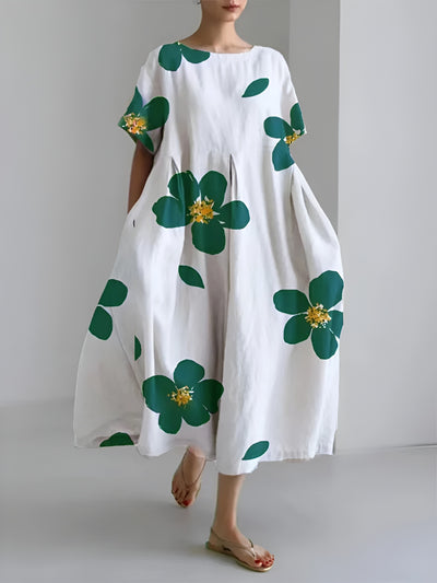 Rose™ | Robe d'été à fleurs éclatantes