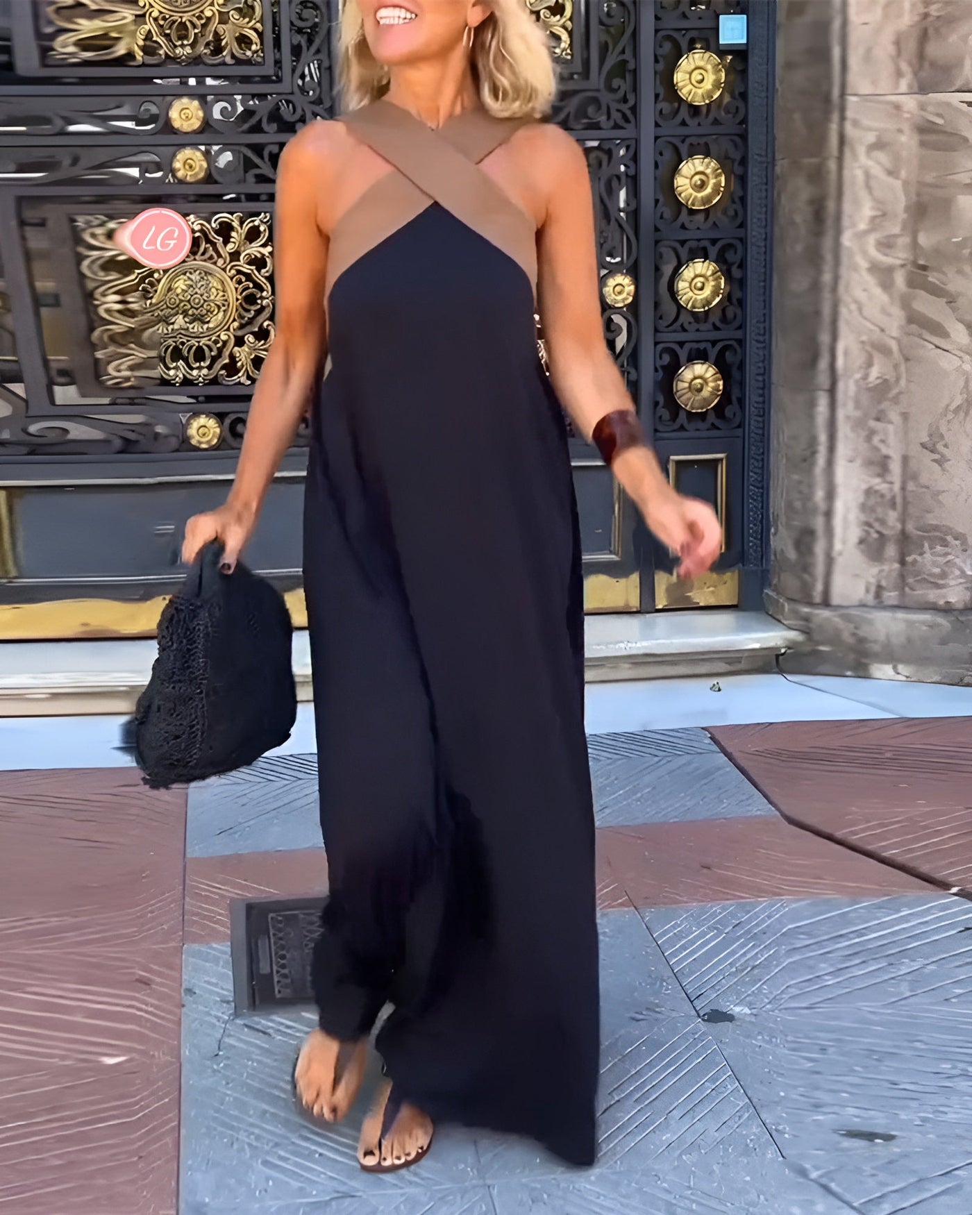 Jacqueline™ | Robe à col croisé