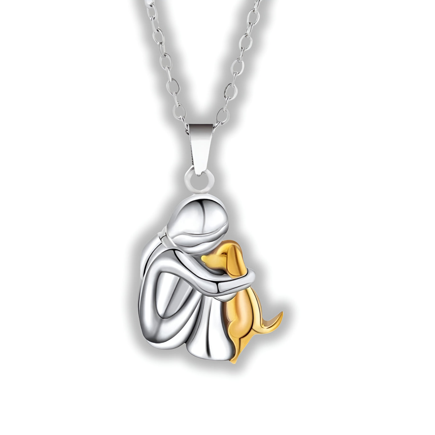 Justine™ | Collier avec un pendentif en forme de chien