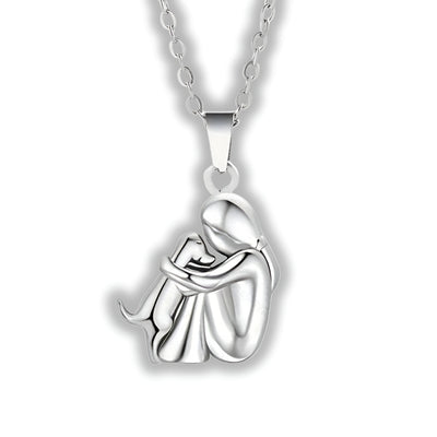 Justine™ | Collier avec un pendentif en forme de chien