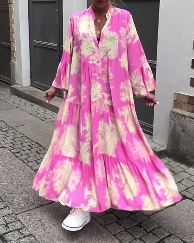 Liana™ | Robe longue fleurie