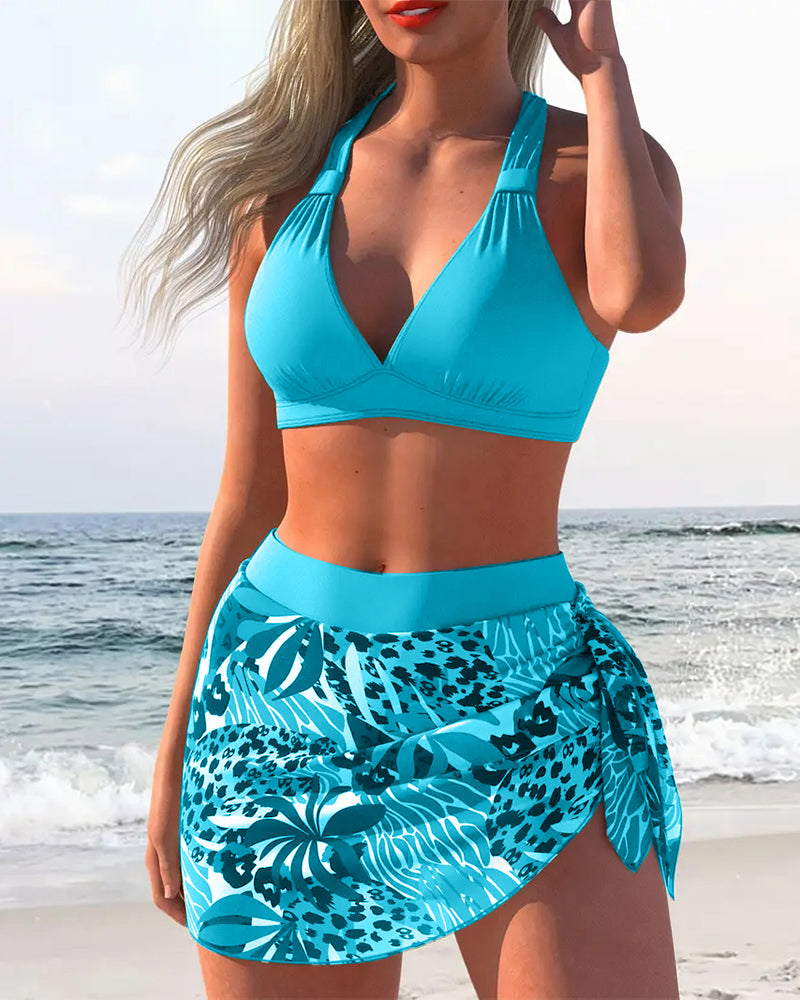 Violette™ | Bikini Deux Pièces avec Jupe