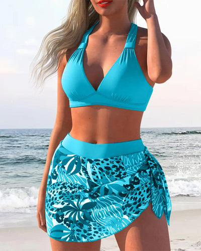 Violette™ | Bikini Deux Pièces avec Jupe