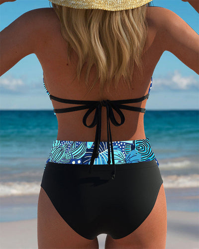 Bérénice™ | Bikini Sexy Dos Nu à Imprimé