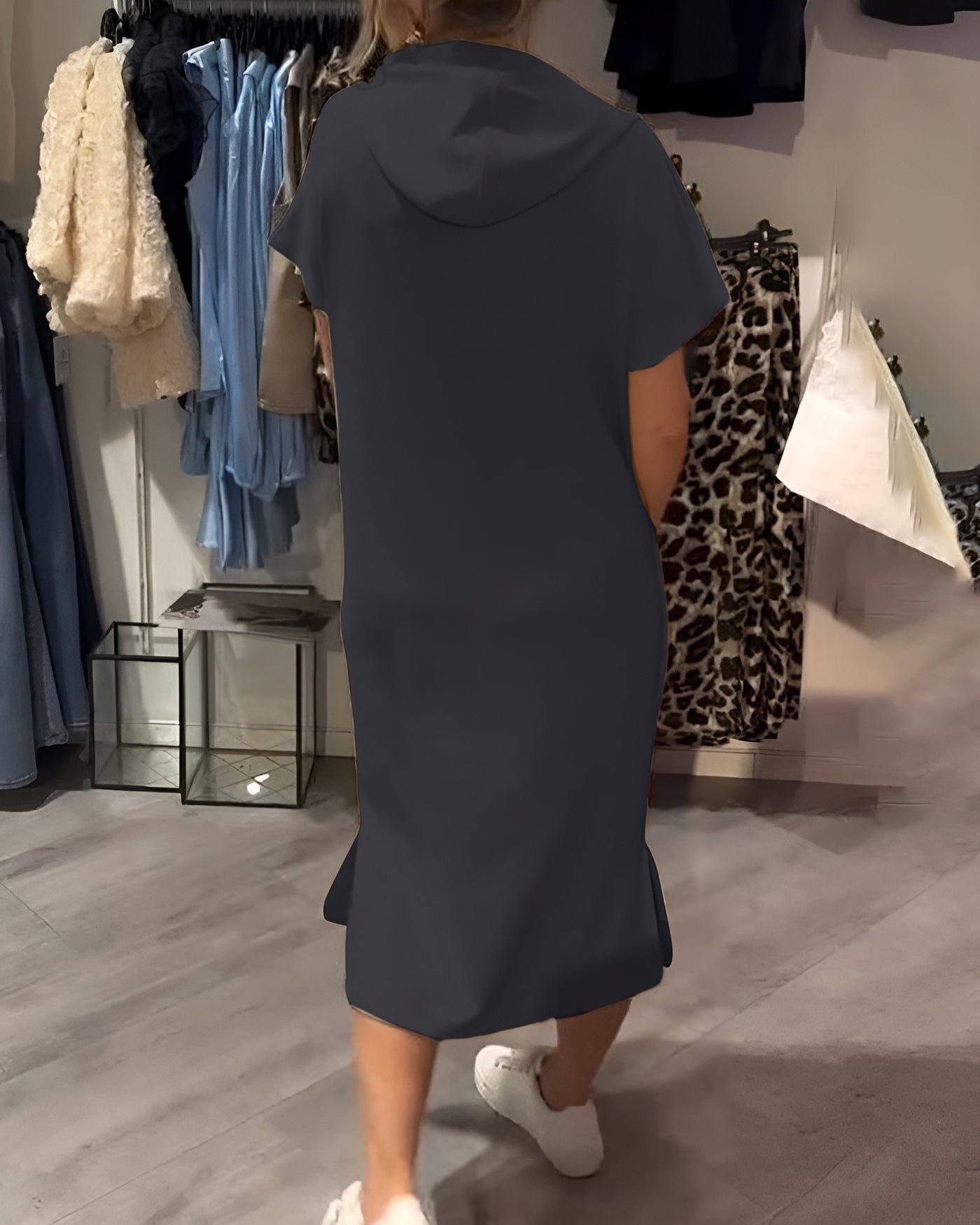 Léonie™ | Robe à capuche décontractée