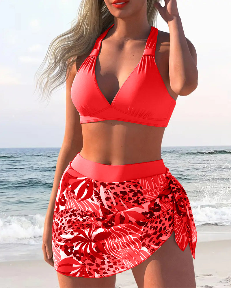 Violette™ | Bikini Deux Pièces avec Jupe