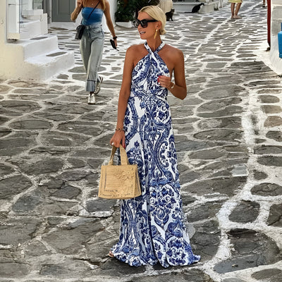 Julie™ | Robe élégante à col licou